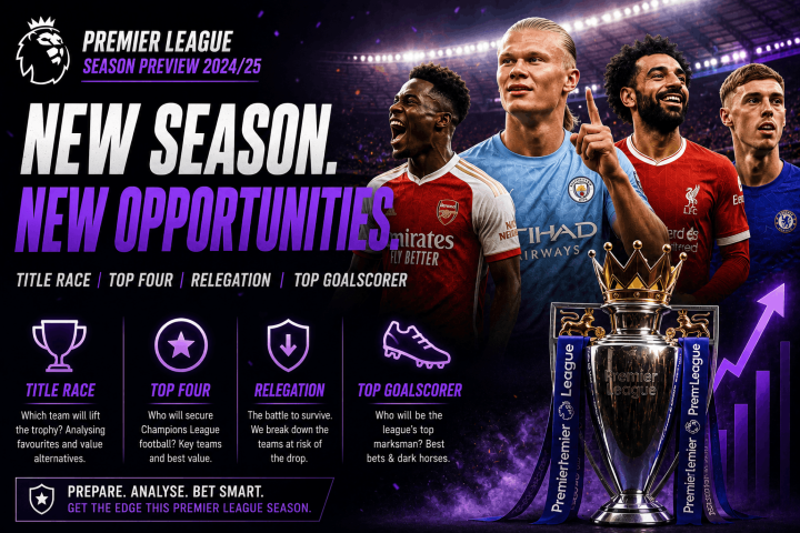 Premier League Season Preview: Title, Top Four, Relegation & Goalscorer Betting Guide