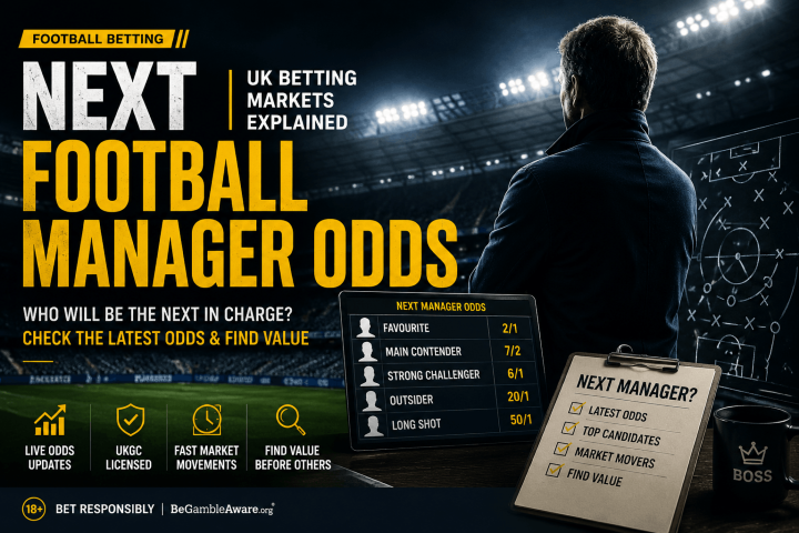 Next Football Manager Odds: How UK Betting Markets Work
